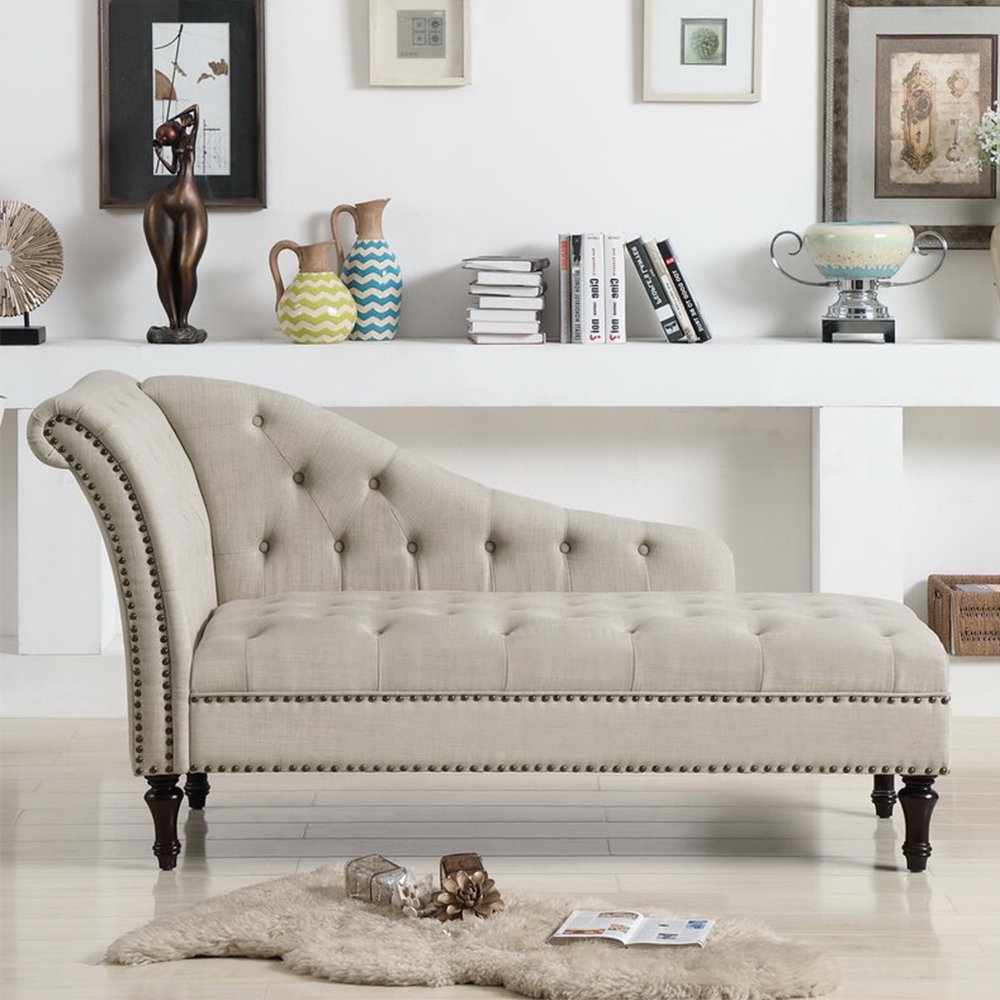 HarmonyFurns Stylish elegant casual quality chaise lounge Wayfair